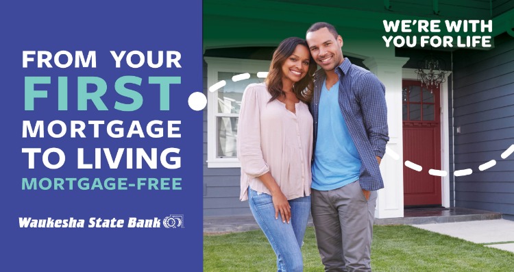 From your first mortgage to living mortgage free, we're with you for life.